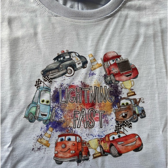 Lightning Fast Graphic T-shirt 5T - Picture 4 of 10
